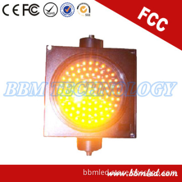 00mm Yellow Ball with Clear Lens LED Traffic Light
